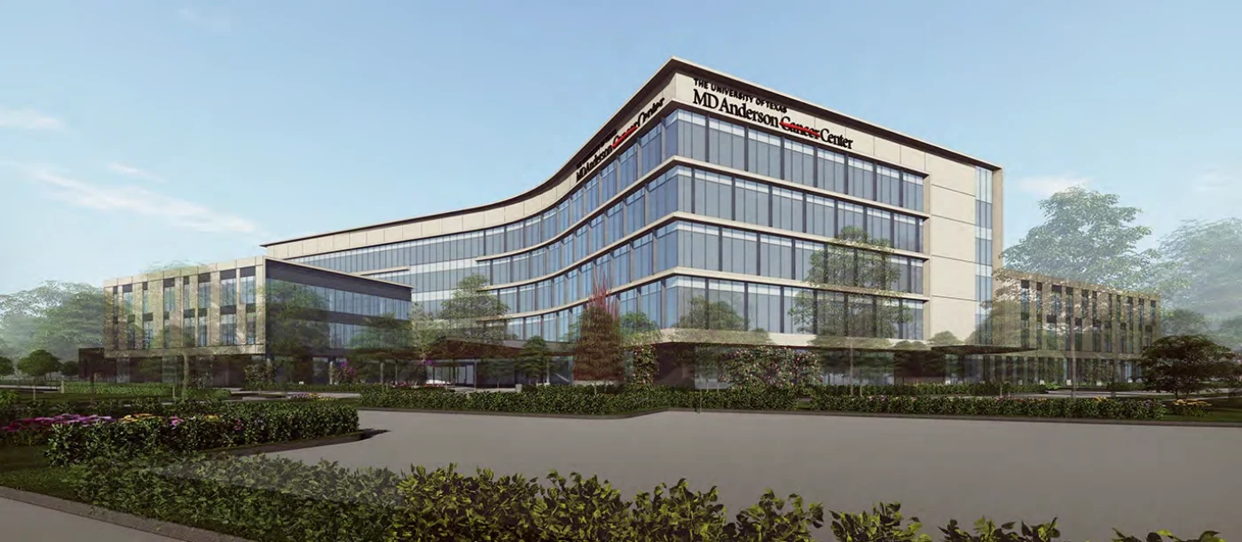 MD Anderson Cancer Center, Sugar Land — image from the company brochure