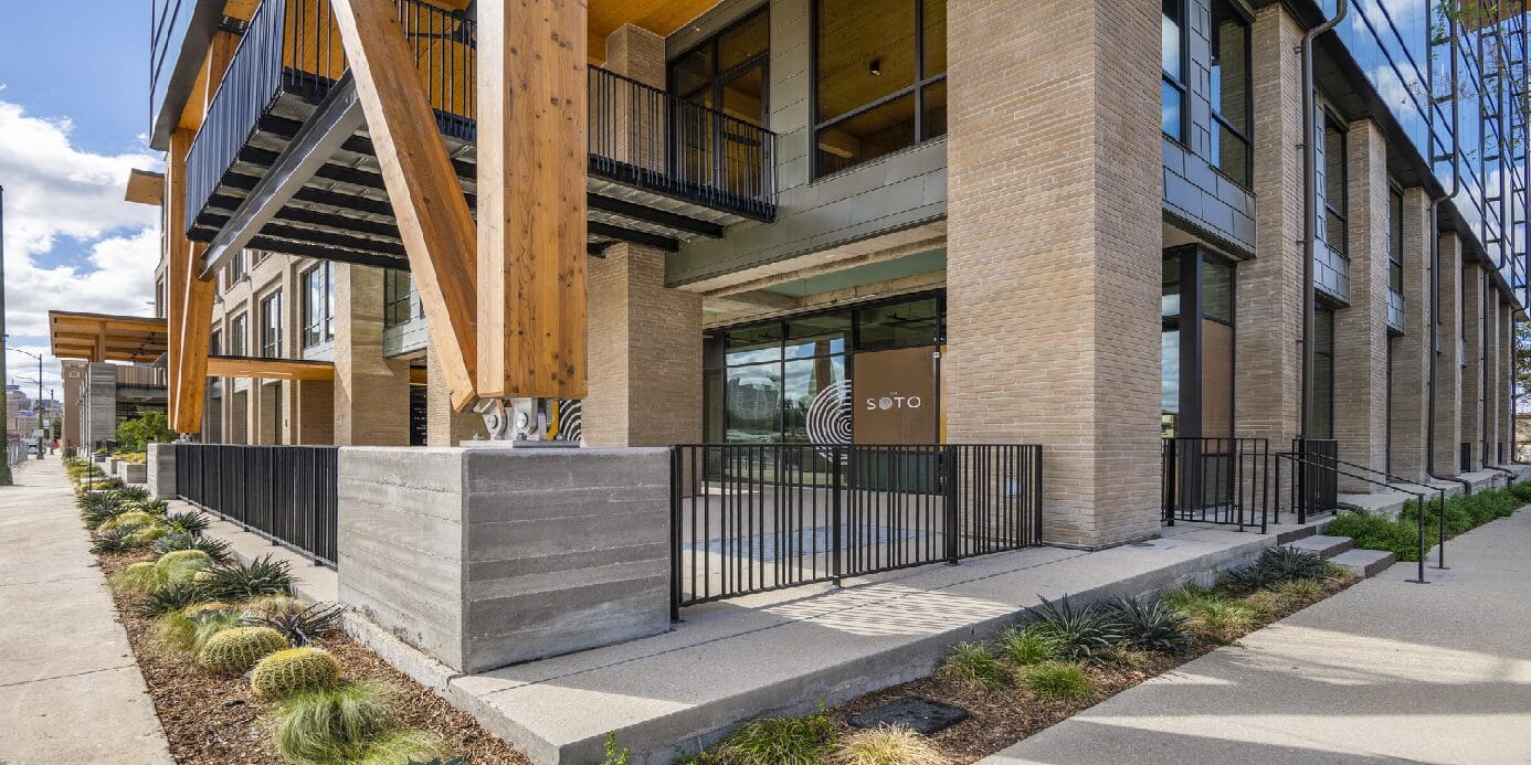 The SOTO, Texas’ first mass-timber office building